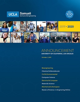 UCLA Samueli School of Engineering Announcement 2019-20 cover